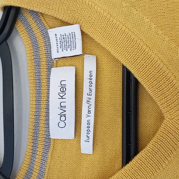 ck men's extra small wool sweater - Picture 3 of 7